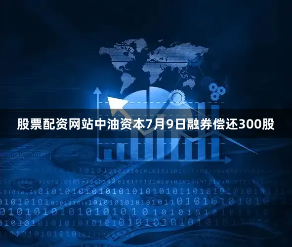 股票配资网站中油资本7月9日融券偿还300股